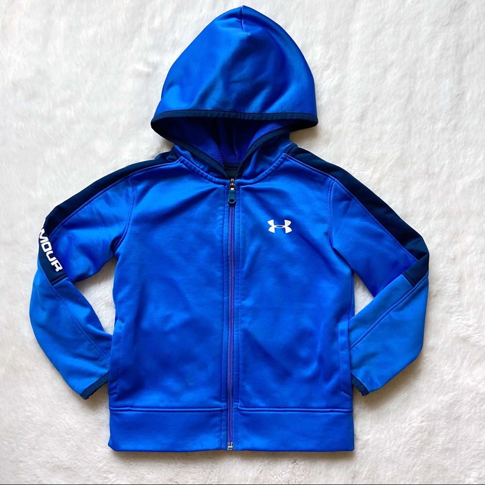 Boys’ Under Armour Full-Zip Hoodie, blue
